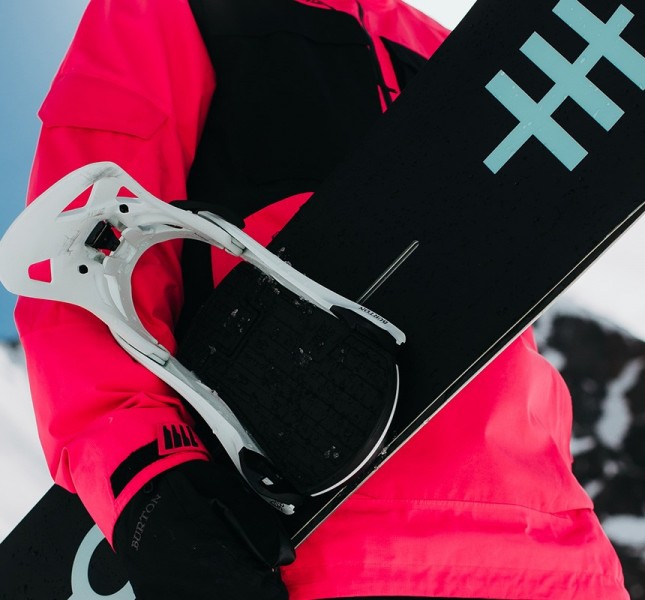 Snowboards and bindings