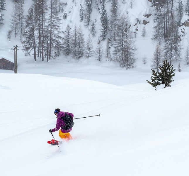 Sci alpinismo e montagna, sci alpinismo' Adesivo